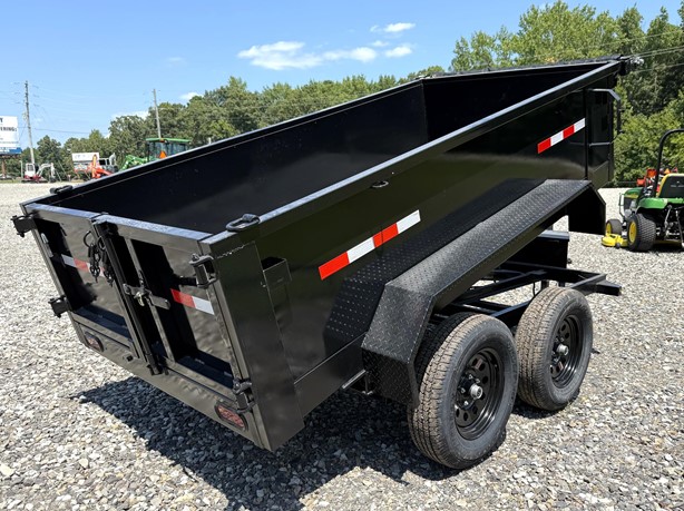 AJHFJ New 5'x10' Dump Trailer, Electric Over Hydraulic - Image 1