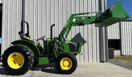 2022 John Deere 5055E with Quick Attach Loader & Bucket, ONLY 33 HOURS! 4x4, 55 HP