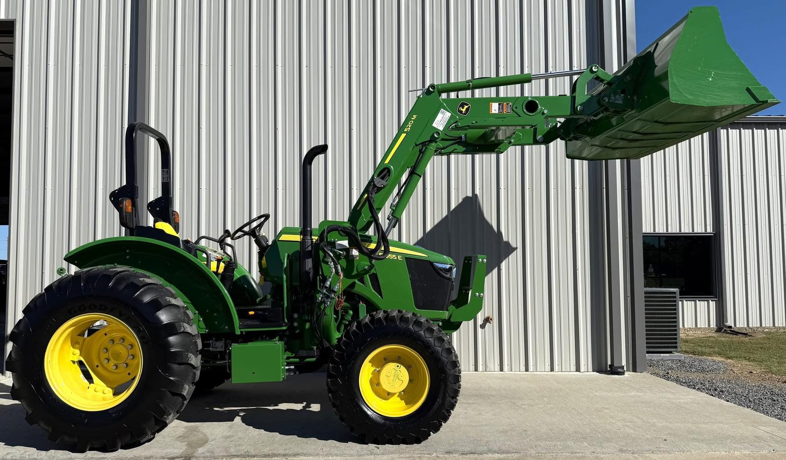 ASUHUS 2022 John Deere 5055E with Quick Attach Loader & Bucket, ONLY 33 HOURS! 4x4, 55 HP - Image 1