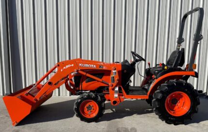 2019 Kubota B2320 With Quick Attach Loader & Pin On Bucket, 469 Hours! 4x4, 23 HP Diesel Engine, 540 PTO
