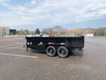 Dump trailer Top Hat 7' x 14' Tandem Axle Bumper Pull Heavy Duty - Image 14