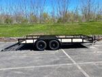 Quality Top Hat 83" x 18' Tandem Axle Heavy Duty Steel Utility Trailer - Image 6