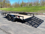 Quality Top Hat 83" x 18' Tandem Axle Heavy Duty Steel Utility Trailer - Image 7