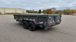 Heavy Duty Top Hat 7x16 Tandem Axle Bumper Pull Dump Trailer! - Image 3