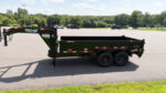 TOP HAT7X14 GOOSENECK DUMP TRAILER! - Image 8