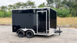 7.5 x 12 Enclosed Trailer with Rear Ramp Stock# 296646 - Image 3