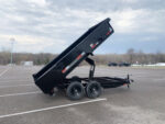 Dump trailer Top Hat 7' x 14' Tandem Axle Bumper Pull Heavy Duty