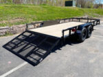 Quality Top Hat 83" x 18' Tandem Axle Heavy Duty Steel Utility Trailer - Image 9