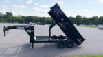 TOP HAT7X14 GOOSENECK DUMP TRAILER! - Image 2