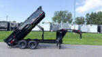 TOP HAT7X14 GOOSENECK DUMP TRAILER! - Image 5