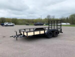 Quality Top Hat 83" x 14' Steel Tandem Axle Utility Trailer - Image 2