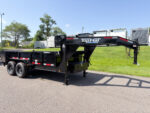 TOP HAT7X14 GOOSENECK DUMP TRAILER! - Image 6